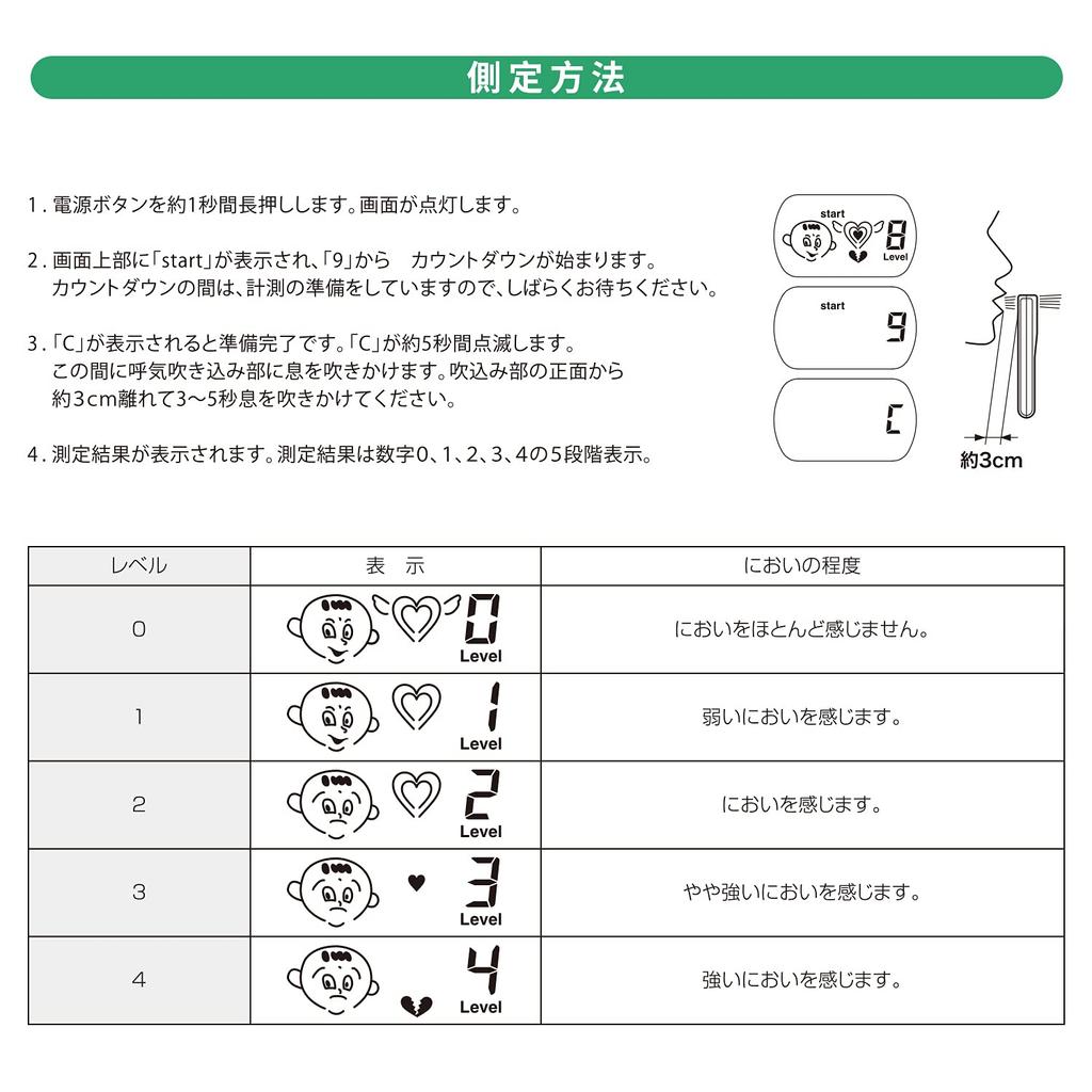 Галитоз Портативный Запах Галитоз Дыхание Галитоз Галитоз Дом Галитоз Монитор Идеально подходит для Мониторинга и Предотвращения Неприятного Дыхания Проверка, Детектор,