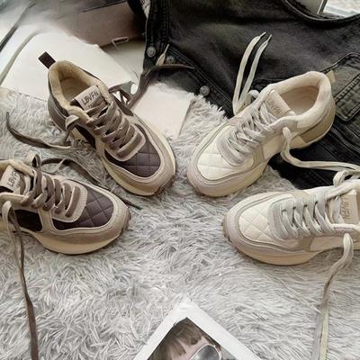 Женские туфли Cortez из натуральной кожи, обувь для папы, весенние новые повседневные туфли на платформе, женская спортивная обувь, мода