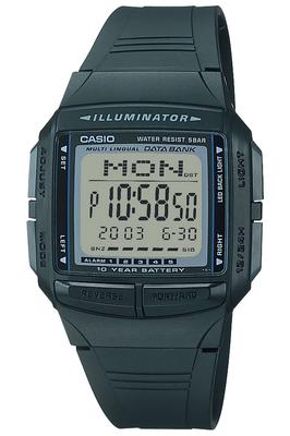 Casio Collection Черные часы DB-36-1AJH Мужские