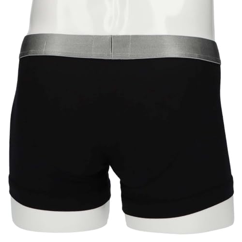 Emporio Armani SOFT MODAL Men's Boxer Briefs with Front Closure, Size M (EU Size 68), Navy (Product Code: 54045119)