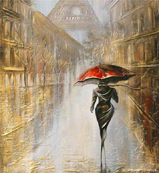 RUOPOTY Рамка «сделай сам», краска по номерам, любовник, рисунок на холсте, картина маслом по номерам, наборы фигурок, ручная роспись, уникальные подарки