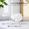 Bluetooth Speaker, IPX7 Waterproof, Compact, Wireless, 12 Hours of Continuous Playback, Portable, Hands-Free Calling, for Bathroom Use (White)