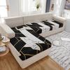 Modern Printed Sofa Cushion Cover Livingroom Funiture Protector Spandex Elastic Removable Lshape Corner Armchair Couch Slipcover