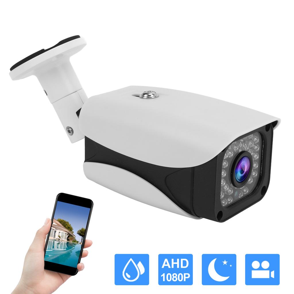 Внутренняя наружная камера безопасности HD 1080P 2MP IP66 водонепроницаемая инфракрасная камера ночного видения 110 градусов широкий угол