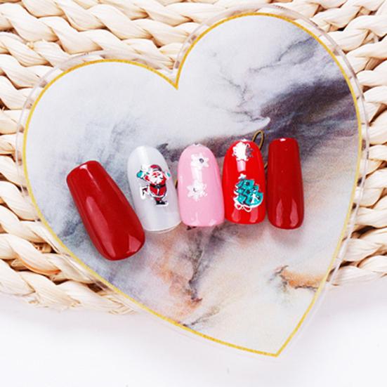 Цветовая палитра ногтей Натуральная многофункциональная акриловая стильная пластина для дизайна ногтей для дома