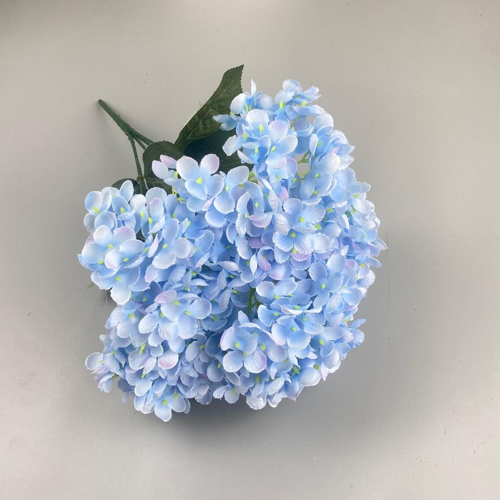 1PC 5-Head Artificial Flower Hydrangea Silk DIY Wedding Bridal Bouquet Home Party Decoration