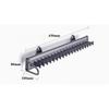 Side Mounted Wardrobe Tie Rack Wardrobe Belt Belt Scarf Push-pull Hanging Bag Rack Silk Scarf Hook Hardware Accessories
