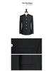 Men's Slim Fit Chinese Stand-Up Collar Zhongshan Suit - Groom Tuxedo, Four Seasons Style