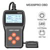Multi-language OBD2 Scanner Car Diagnostic Tool Live Data Code Reader Check Engine System Battery Tester MS309PRO