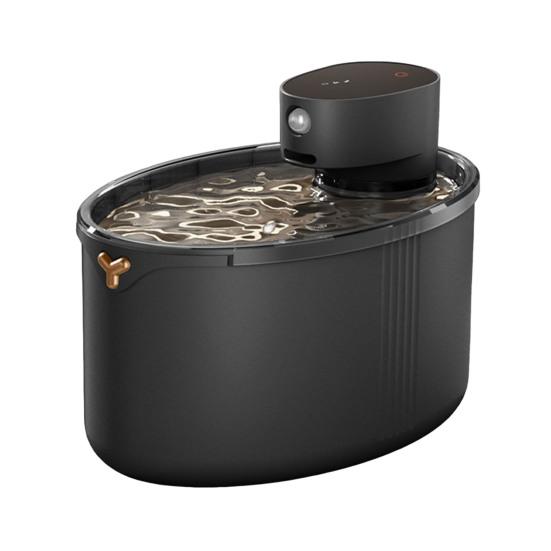 2.5L беспроводной фонтан для кошек с питанием от батареек автоматический беспроводной диспенсер для воды для домашних животных