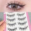 Thick Eyelashes Transparent Peduncle Lashes Cosplay False Eyelashes Women Girls