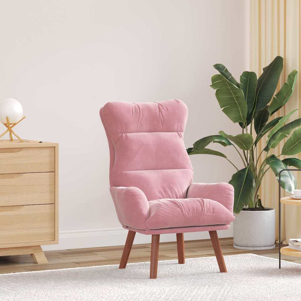 Armchair Pink 69 x 74 x 93 cm Velvet
