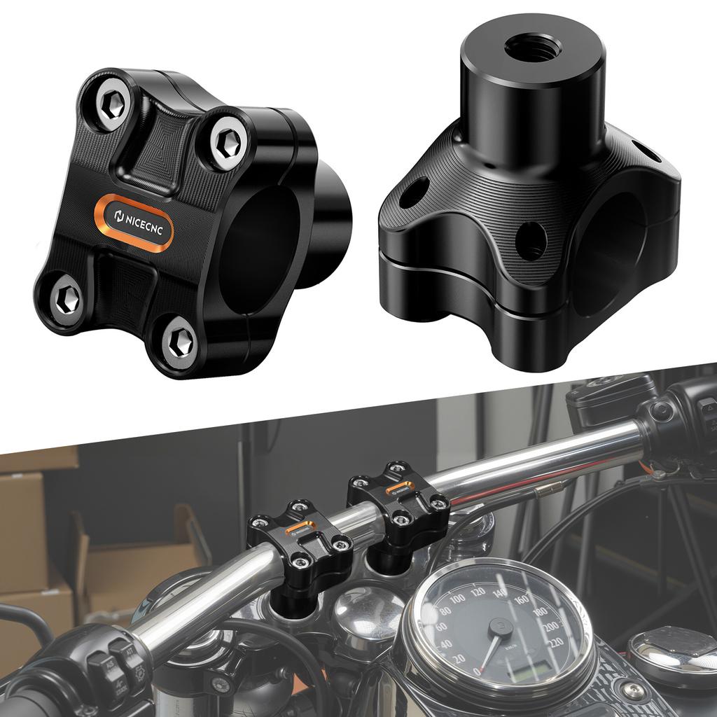 Мотоциклетные подъемники руля 2 дюйма для Harley Dyna Fat Bob FXDF Low Rider FXDL Street Bob FXDB Wide Glide FXDWG Super Glide FXD