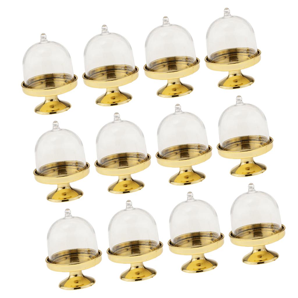 12 X Акриловая коробка для конфет в форме чашки, коробка для сладких подарков, сувениры для детского праздника