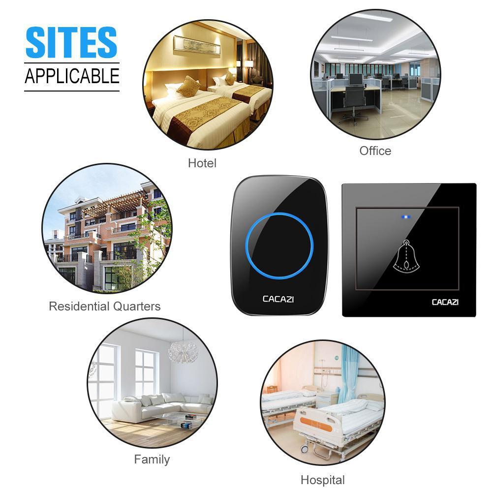 Беспроводной Wi-Fi видео дверной звонок смартфон дверное кольцо домофон камера безопасности звонок