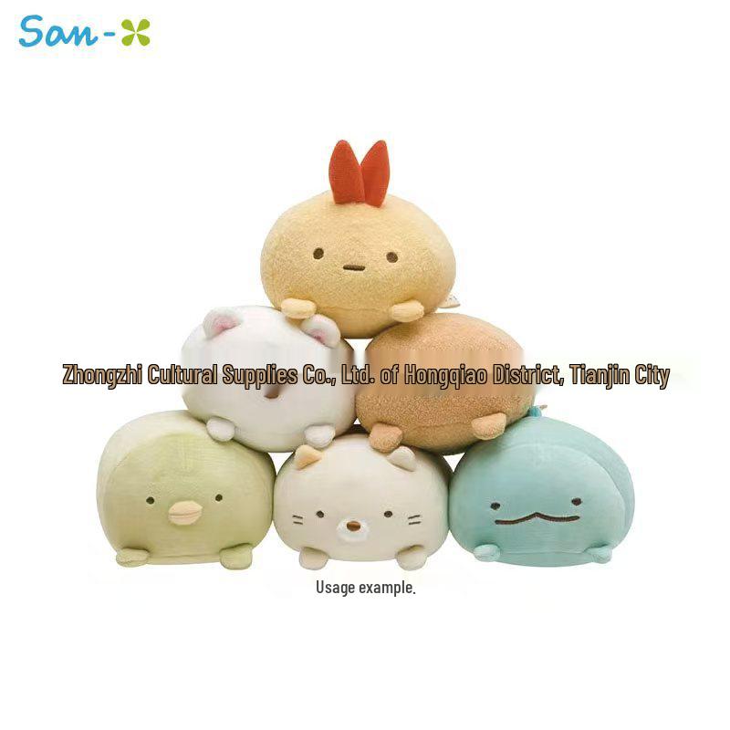 Плюшевая ручная подушка-маршмеллоу Papi Papi Sumikko Gurashi для детей