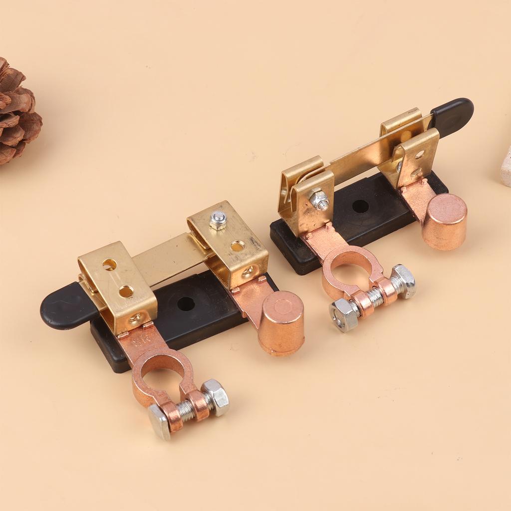 Top Post Knife Blade Master Switch 12V 24V Battery Disconnect Switch For Auto Car Rv Boat Truck Battery Cut Off Shut Off Switch