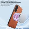 Магнитный чехол с беспроводной зарядкой для Tecno Spark 40 Pro Pro+ Plus 4G Защитная крышка из ПУ кожи Жесткая задняя крышка Coque Funda