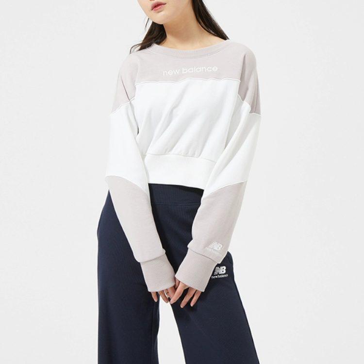 New Balance Толстовка женская Молочный чай AWT11503-WM