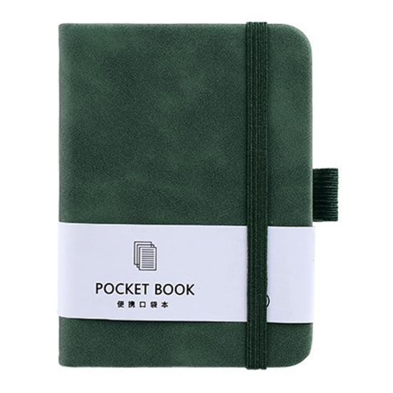 Блокнот Стильный портативный дневник с эластичным ремешком Компактный блокнот для записей для домашнего офиса