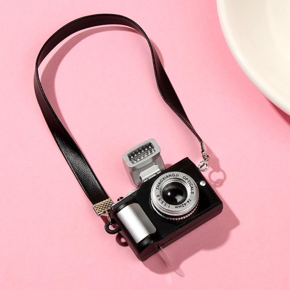 Shutter and Flash Mini Digital Camera Plastic Miniature Camera Dollhouse Camera 1/6 1/12 Doll