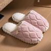 "Cotton Slippers for Women & Men – Warm, Non-Slip, Plush Indoor Footwear for Autumn & Winter"