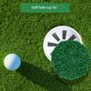 1/2pcs Simulated Lawn Golf Hole Putting Green Cover Golf Practice Training Aids Green Hole Cup Cover Easy To Use