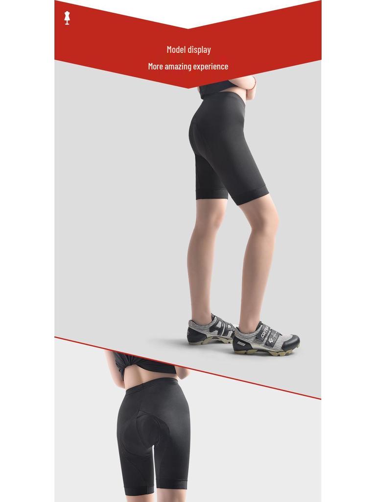 Women's Breathable Mountain Bike Five-Point Cycling Shorts - Summer Tight Fit