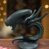 Aliens Light Holder Ornament USB Powered Aliens Decoration Lamp Home Bedroom Desktop Alien Creature Lamp Stand Resin Statue Sculpture