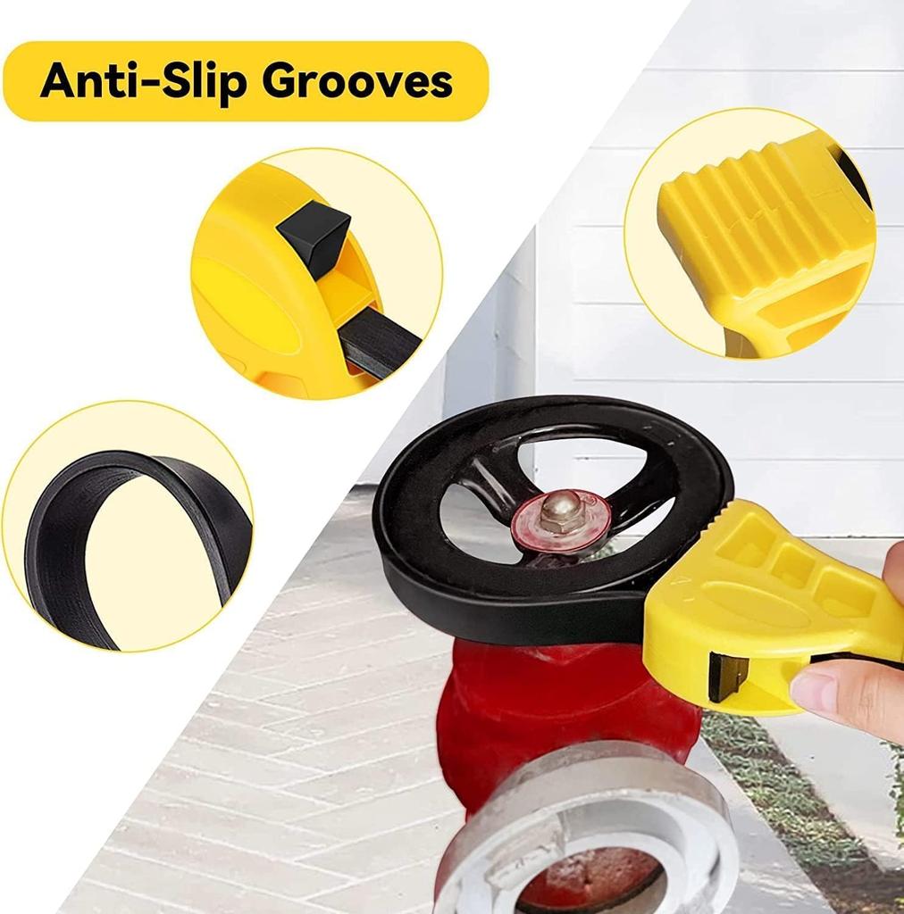 Labor-saving can opener set 2 pieces : including strap wrench and rubber wrench adjustable non-slip and odor-free suitable for people with weak