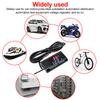 DC 12V 0,28 дюйма Двойной дисплей Светодиодный Цифровой Датчик Температуры Вольтметр Термометр Измеритель Напряжения Тестер Для Автомобиля Мотоцикла