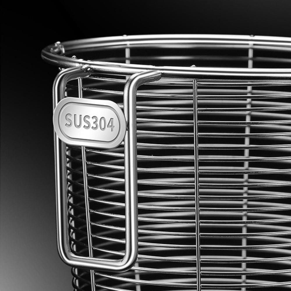 Drainable Kitchen Cutlery Holder Hanging Chopsticks Storage Basket Spoon Fork Cage Rack Household