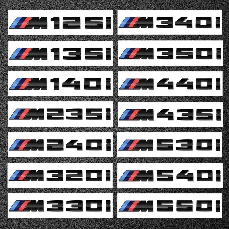 New For BMW M power new emblems badge logo M125i M135i M140i M235i M240i M320i M330i M340i M350i M440i M435i M530i M540i M5