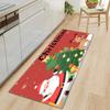 Christmas Kitchen Sand Carpet Doormat Long Floor Mat
