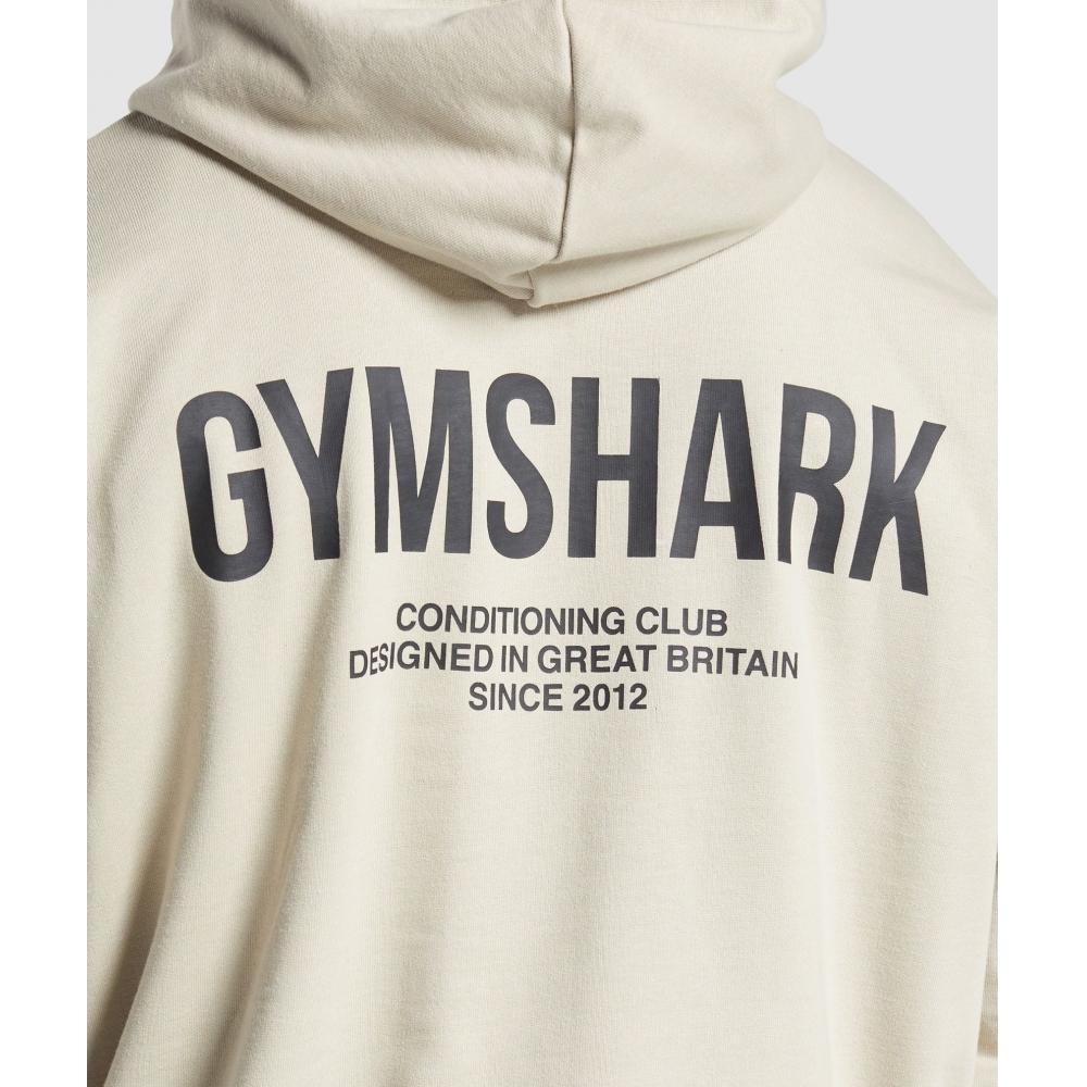 Gymshark Conditioning Club Hoodie Pebble Grey A2b2v Gb7p