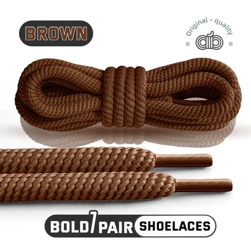 1 пара круглых шнурков толщиной 10 мм для кроссовок, шнурки для беговой спортивной обуви 100/120/140/160 см, шнурки для обуви, аксессуары