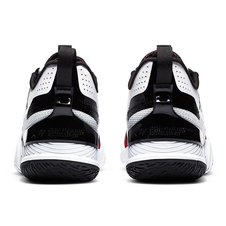 Кроссовки Air Jordan Westbrook One Take PF Black Toe Мужские Белые Университетский Красный CJ0781-101