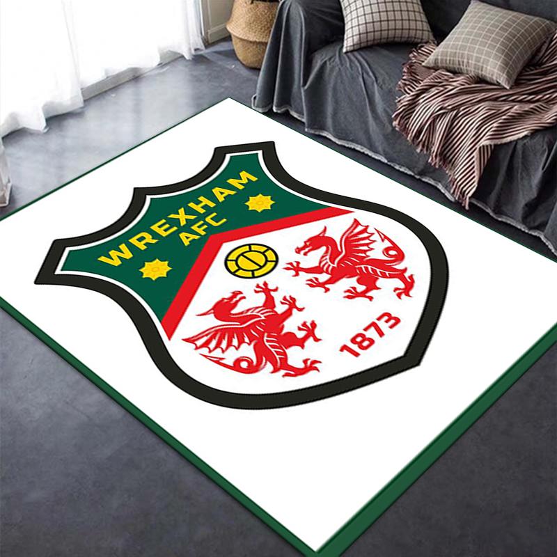 Новый ковер Wrexham AFC 2025 для гостиной, спальни, дома, декора дивана, Детский нескользящий коврик