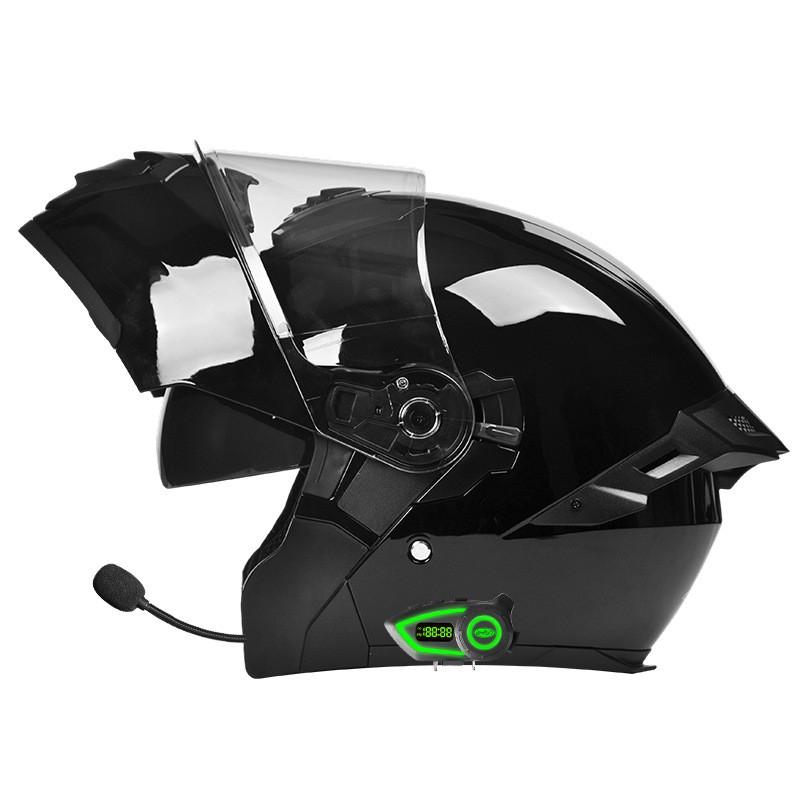 Bluetooth Gift Pack AD Motorcycle Helmet 3C Certified Modular Full Face Men All Season Riding