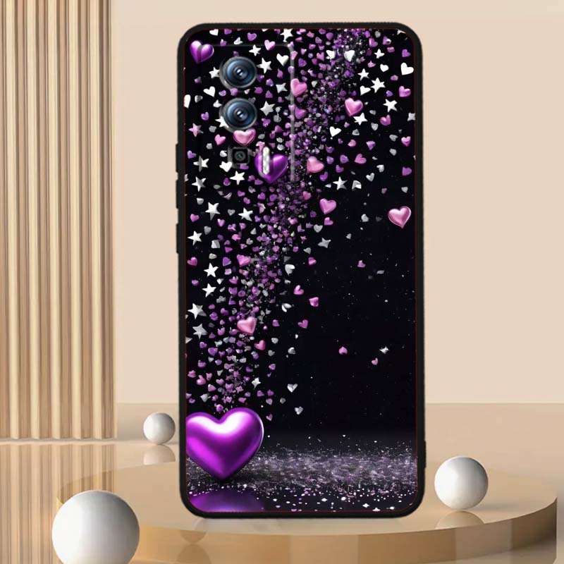 Роскошный Дизайн Любовь Искусство Для Xiaomi Redmi 12 13C 12C 13 10C 9T A2 9A 9C 7A Note 10S 8T 10 9 8 Pro 4G 5G Черный Чехол для Телефона