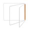 Yamazaki Jitsugyo Folding Dish Cloth Hanger Tosca White 2962