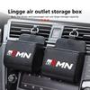 For Toyota Car Air Outlet Storage Box Phone Lipstick Lighter Organizer Crown Yaris Corolla Prius Auris CHR Avalon GR Camry