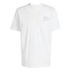 Originals Resort Graphic Fashion Loose Fit Crew Neck Short Sleeve T-Shirt Men Tops White KC4956
