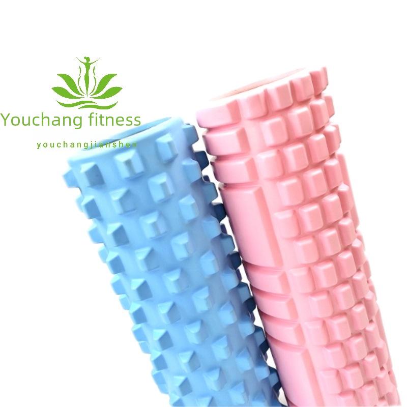 45cm EVA Foam Roller with Textured Surface for Muscle Massage and Relaxation