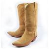 El Canelo Leather Western Pecos Boots 22.5 Beige(USED)