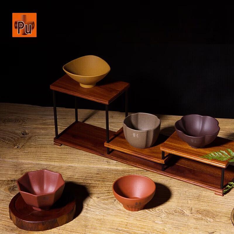 Чайник PUSHI TEA MAKER Исинский Цзыша Набор из пяти цветных чайных чашек