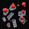 Mini 3D Strawberry Silicone Mold Resin Clay DIY Doll House Simulation Fruit/Dessert Miniature Food Toy Rapid Forming Tool