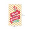 Party Decoration Gift Wrapping Cartoon Animal Message Postcard Happy Birthday Cards Greeting Labels