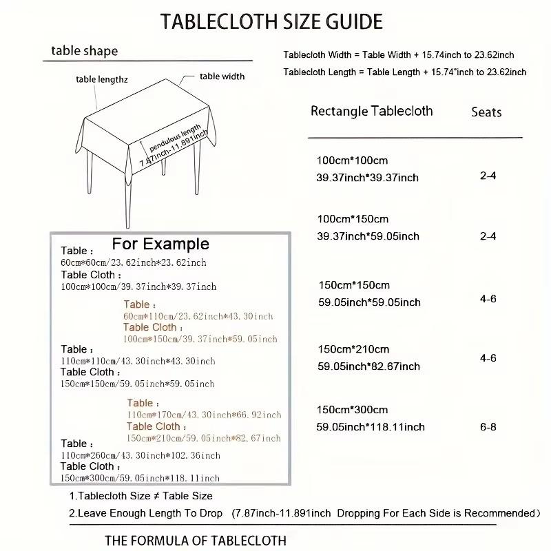 European-style Checkered Fringed Tablecloth, Washable Polyester Tablecloth, Suitable for Wedding, Kitchen, Coffee Shop, Table De