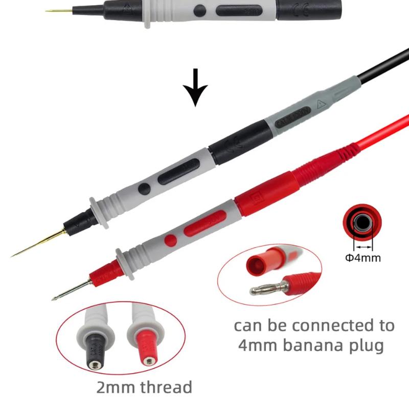 Набор аксессуаров для мультиметра 18-в-1 – P1308B Измерительные провода со сменными щупами для лабораторного/полевого ремонта
